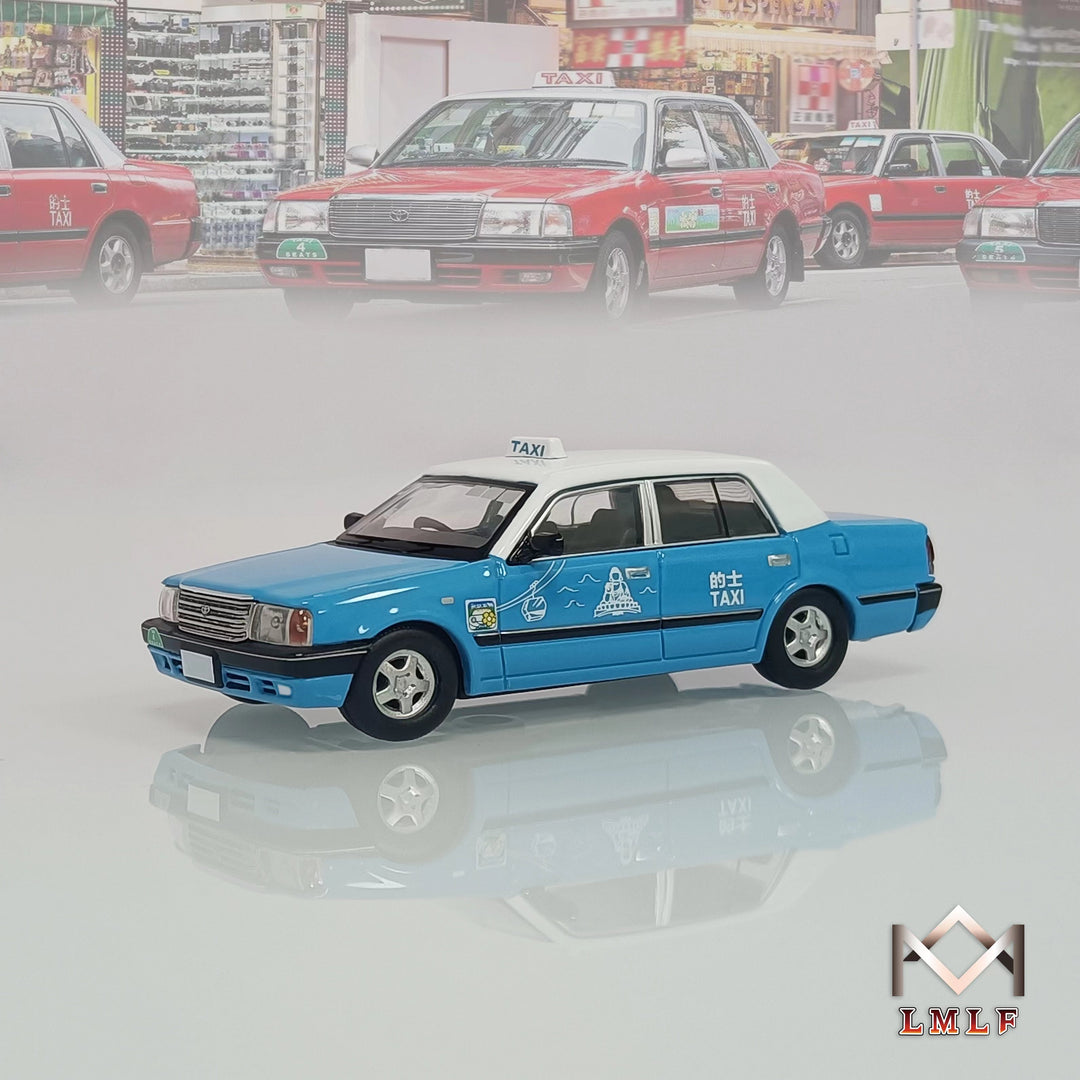 [Preorder] LMLF Model 1:64 Toyota Crown Hong Kong Taxi (3 Colours)