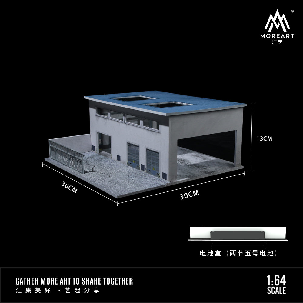 [Preorder] MoreArt 1:64 Factory Building Scene Model MO936403