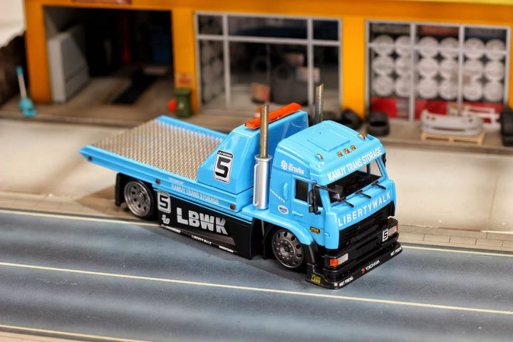 [Preorder] Street Weapon 1:64 KamaZ Modified Trailer LBWK (2 Colours)