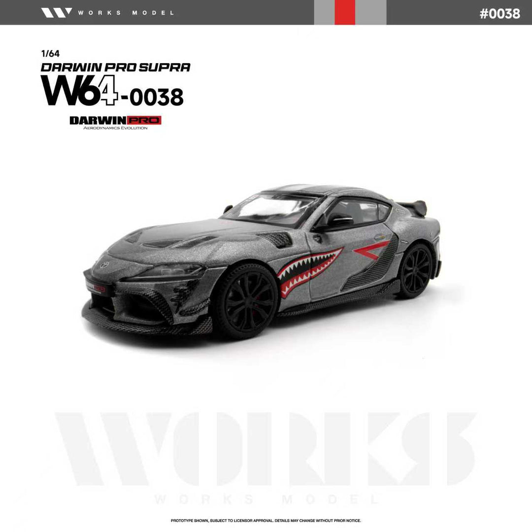 [Preorder] Works Model 1:64 Toyota GR Supra A90 MK5 DarwinPRO W640038