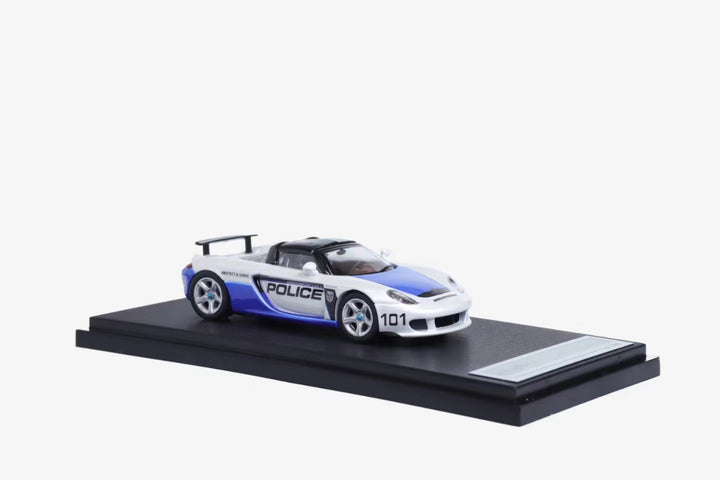 Funny Model 1:64 Porsche Carrera GT - Police Verison