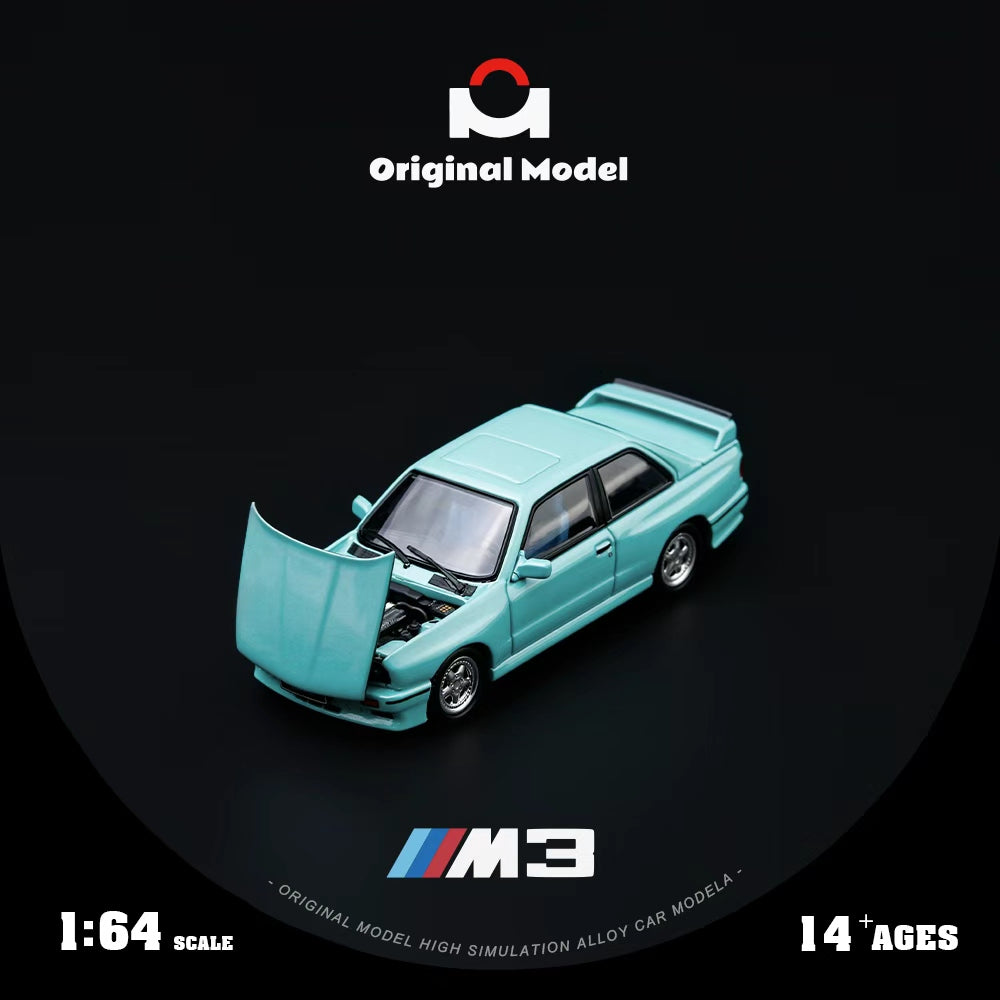 [Preorder] Original Model 1:64 BMW E30 M3 - Mint Green OM647810
