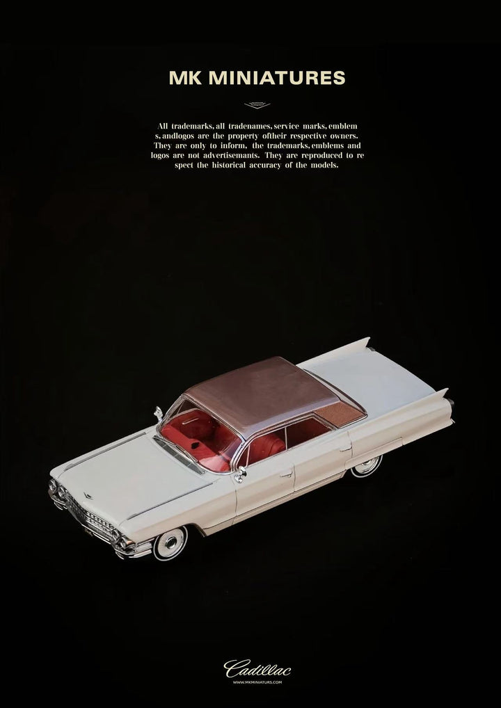 [Preorder] MK Miniatures 1:64 Cadillac DeVille (2 Versions)
