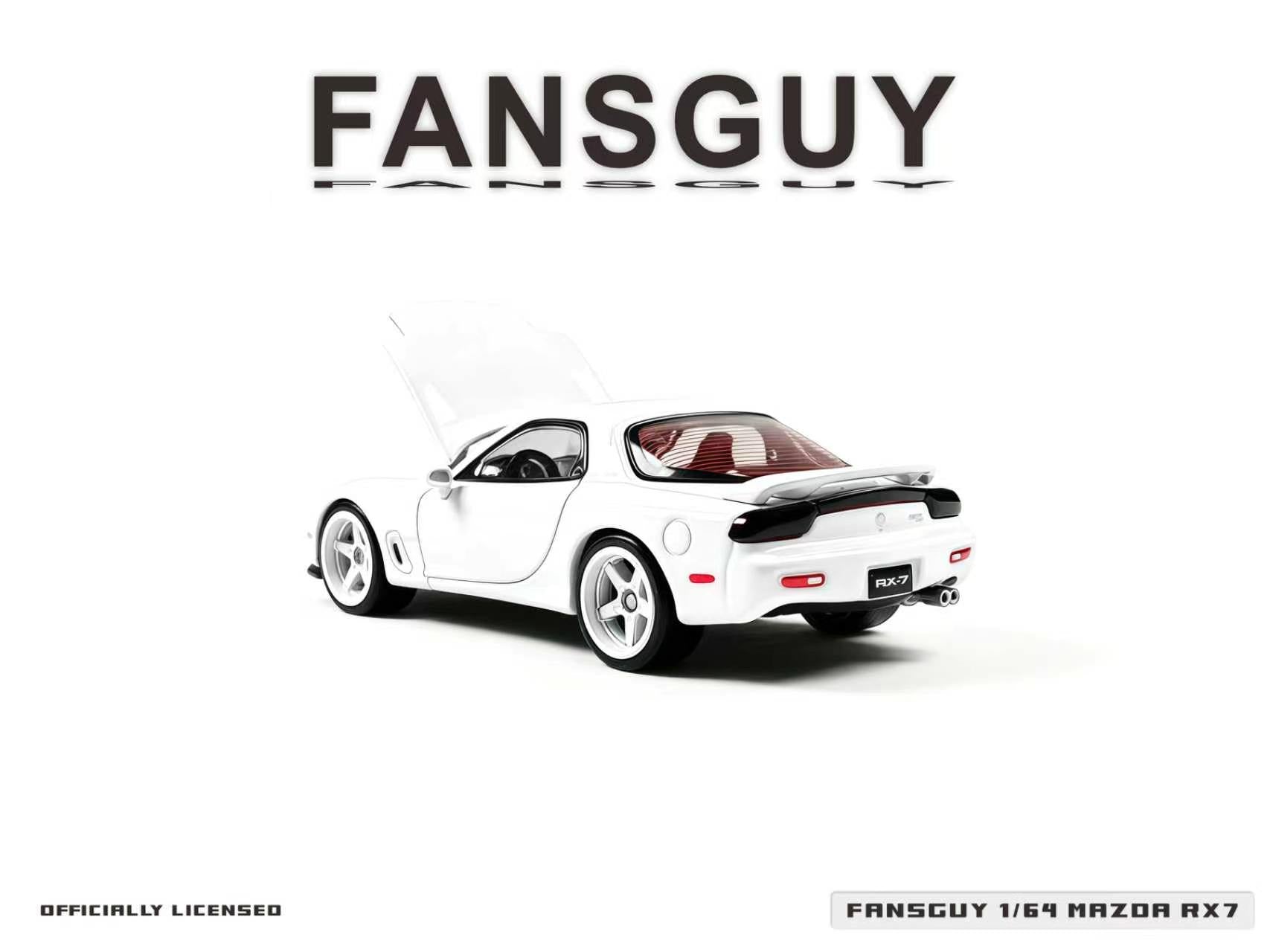 Preorder] FansGuy 1:64 Mazda RX-7FD3S (2 Colours) YH64003-01