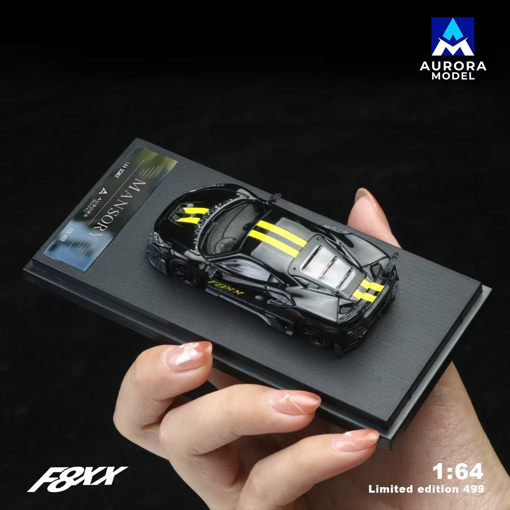 [Preorder] Aurora Model 1:64 Ferrari F8 Tributo Mansory F8XX (2 Colours)