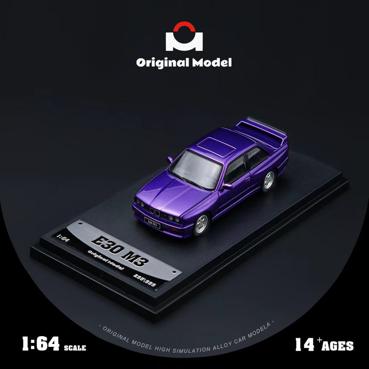 [Preorder] Original Model 1:64 BMW E30 M3 - Phantom Purple OM647813
