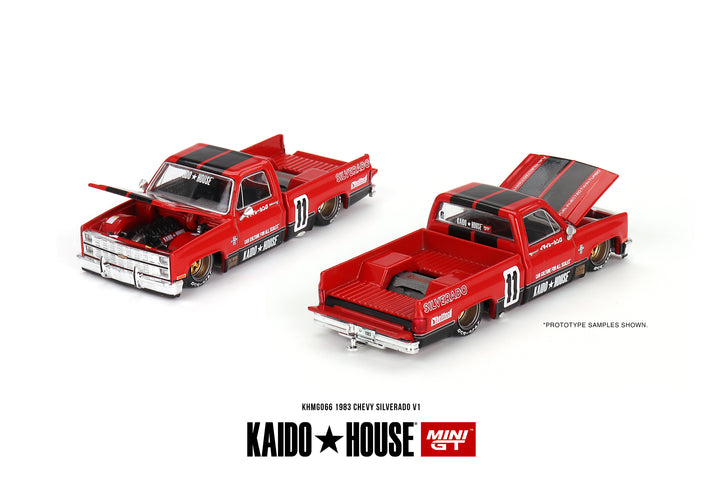 Kaido House + Mini GT 1:64 Chevrolet Silverado KAIDO V1 KHMG066