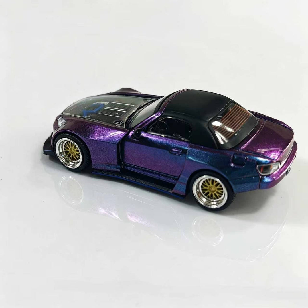 [Preorder] Rhino Model 1:64 Honda S2000 Widebody Convertible (2 Colours)