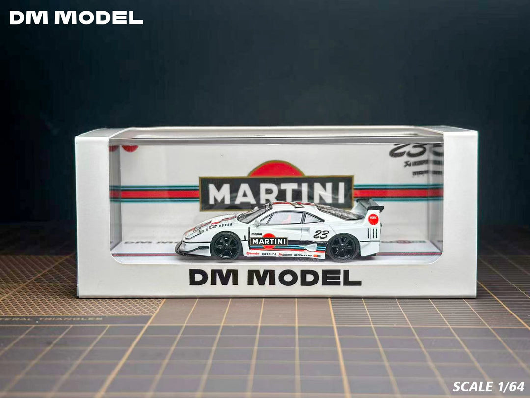 [Preorder] DM Model 1:64 LBWK Ferrari F40 White (2 Versions)