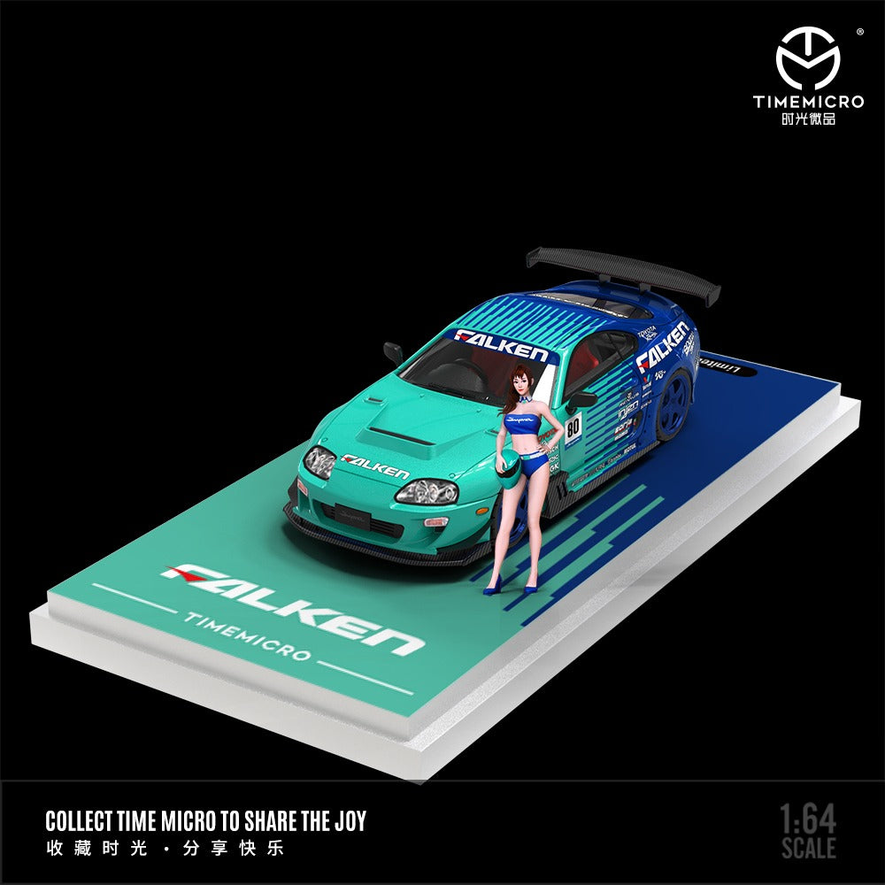 TimeMicro 1:64 Toyota Supra A80Z (2 Versions) TM644436/TM644436-1