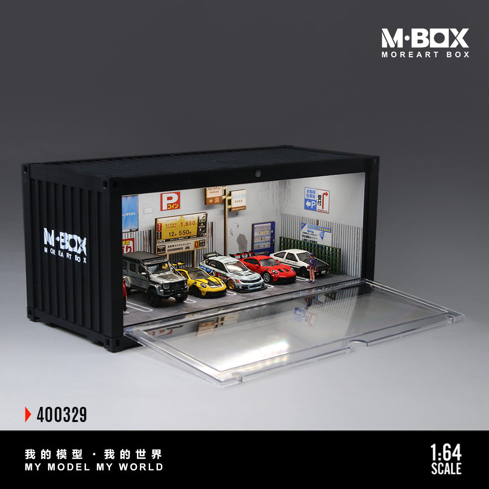 Preorder] MBOX 1:64 CONTAINER MODEL STORAGE SCENE (2 Versions