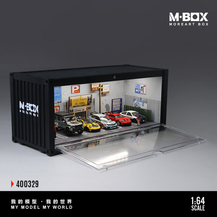 [Preorder] MBOX 1:64 CONTAINER MODEL STORAGE SCENE (2 Versions) MB400328/MB400329