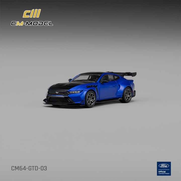 [Preorder] CM Model 1:64 Ford GTD Lightning Blue with Vivid Black Hood CM64-GTD-03