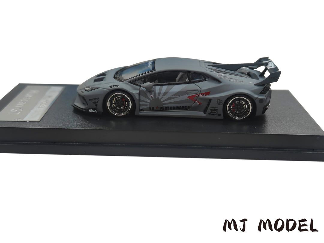 [Preorder] MJ Model 1:64 Lamborghini Huracan LP610 GT LB-Silhouette Works Wide Body (3 Colours)