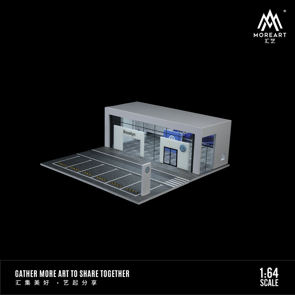 [Preorder] MoreArt 1:64 VOLKSWAGEN 4S SHOWROOM MODEL MO936012