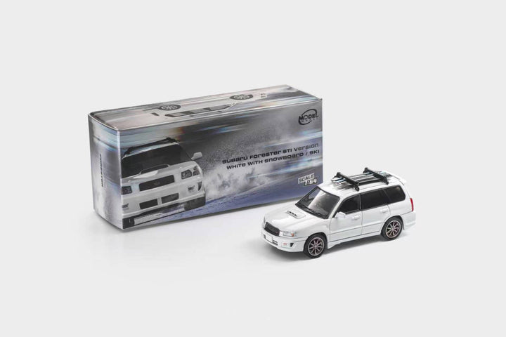 [Preorder] Model Model 1:64 Subaru Forester STI Version White MM64-SG9-003