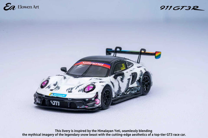 [Preorder] Elowen Art 1:64 Porsche 911 GT3 Yeti Livery