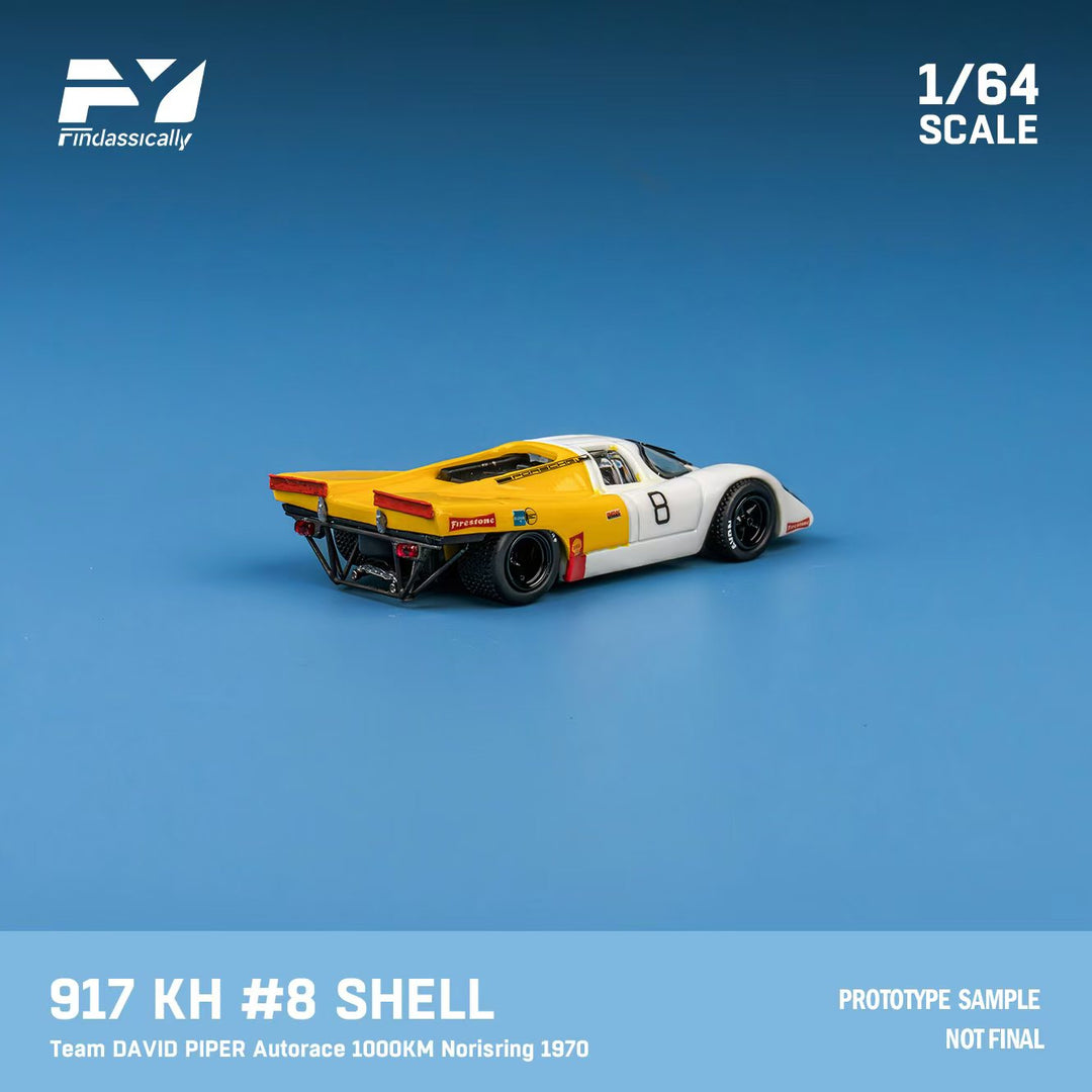 [Preorder] Finclassically 1:64 Porsche 917K - Team DAVID PIPER Autorace (2 Versions)