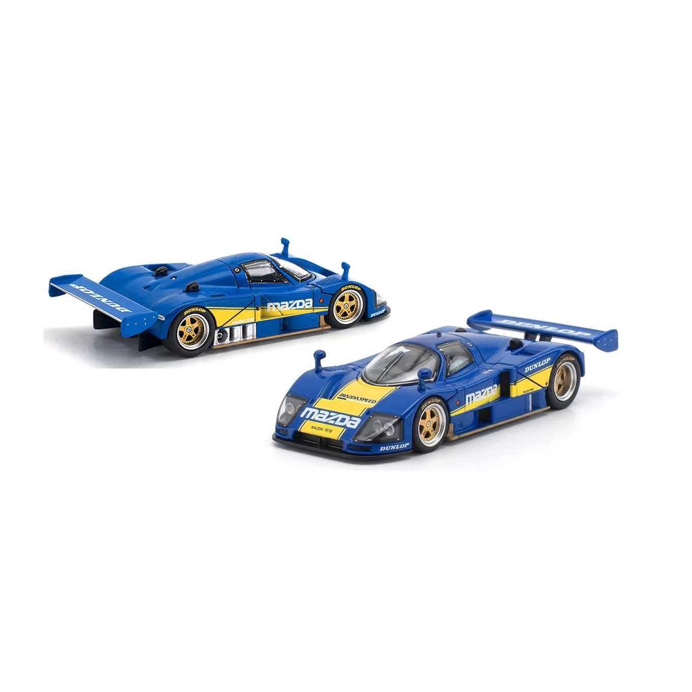 Preorder] POPRACE 1:64 MAZDA 787B RACING BLUE/YELLOW (enigma