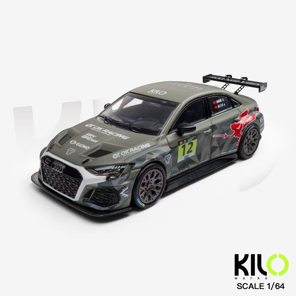 [Preorder] KILO works 1:64 AUDI RS3 LMS TCR DarwinPRO KLW0024-18