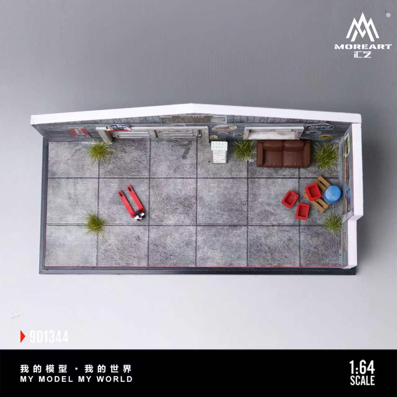 Preorder] MoreArt 1:64 AMERICAN-STYLE RETRO DIY REPAIR WORKSHOP