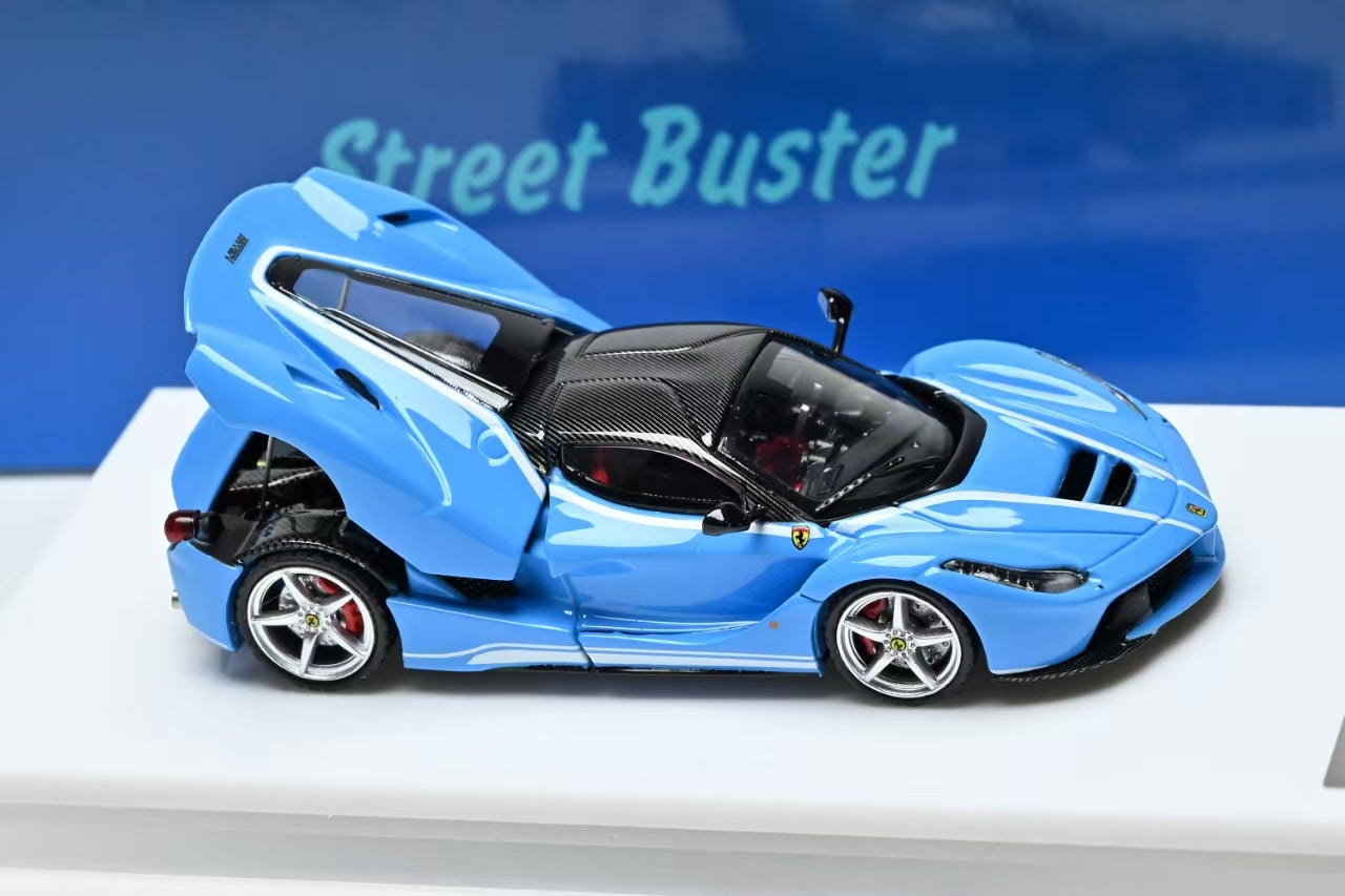 Preorder] Street Buster 1:64 Ferrari F150 Aperta Baby Blue