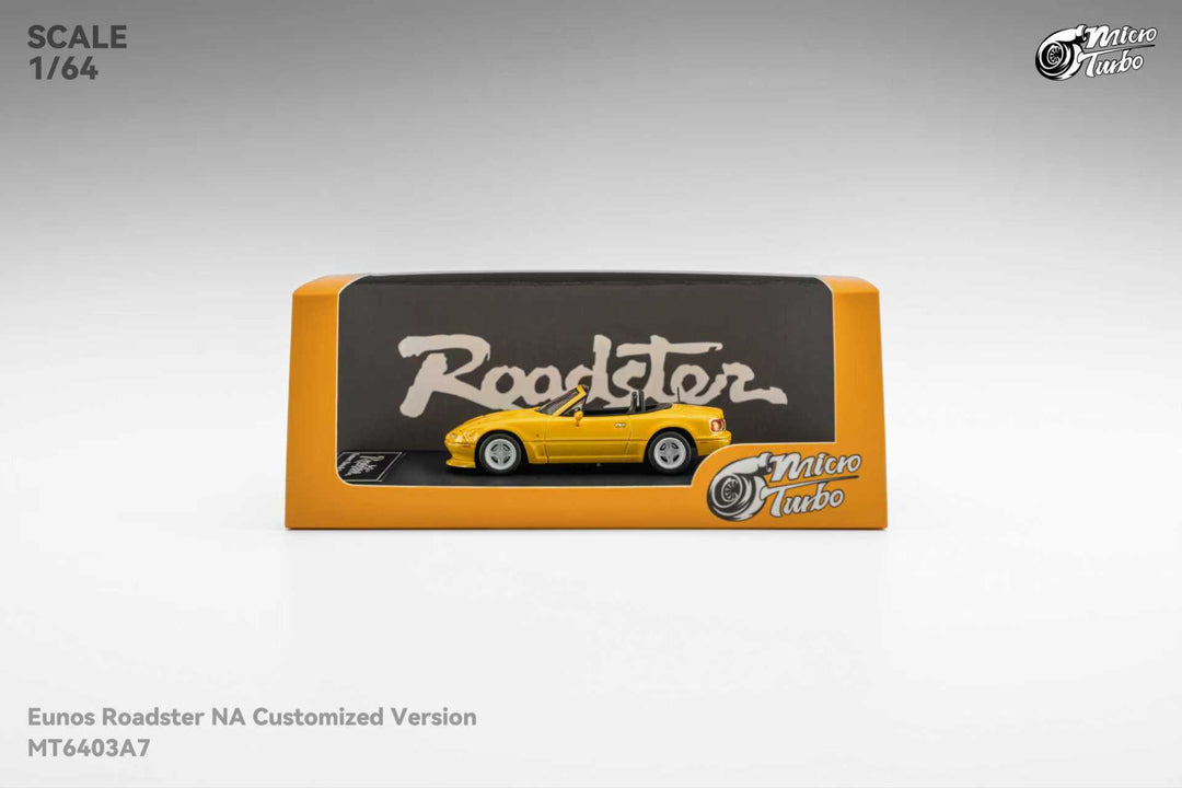 [Preorder] Microturbo 1:64 Mazda MX5 - Metallic Yellow MT6403A7