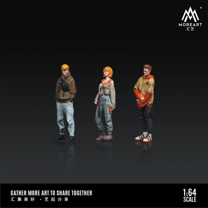 [Preorder] MoreArt 1:64 TRENDY MEN'S AND WOMEN'S DOLL SETS