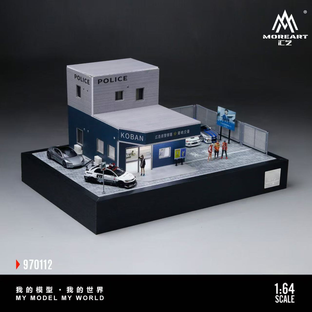 [Preorder] MoreArt 1:64 The Japanese Police Department - Upgraded Version MO970112