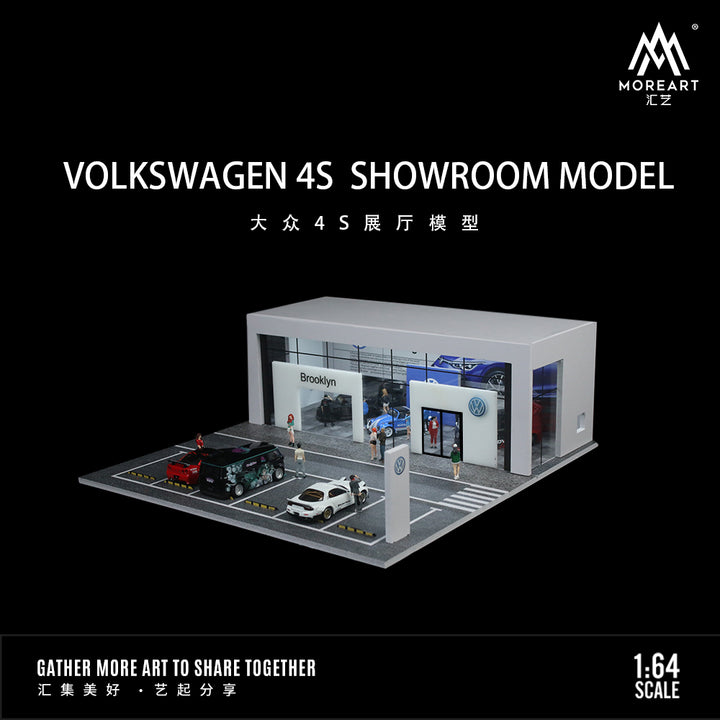 [Preorder] MoreArt 1:64 VOLKSWAGEN 4S SHOWROOM MODEL MO936012