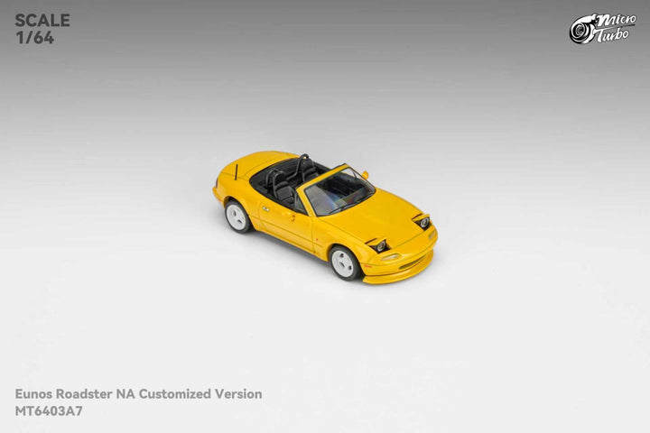 [Preorder] Microturbo 1:64 Mazda MX5 - Metallic Yellow MT6403A7