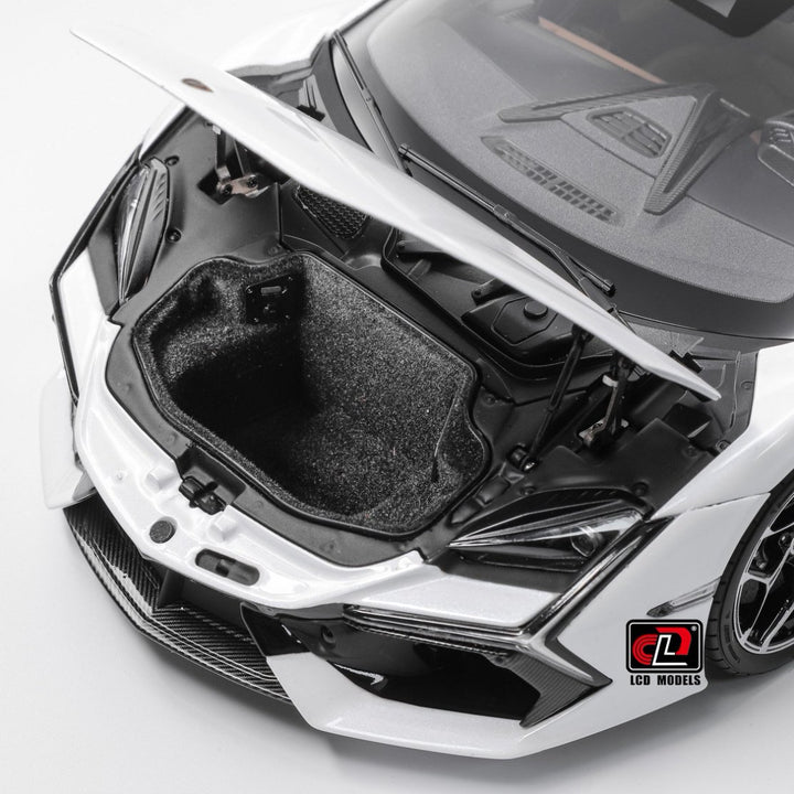 [Preorder] LCD 1:18 Lamborghini Revuelto White LCD18026-WH