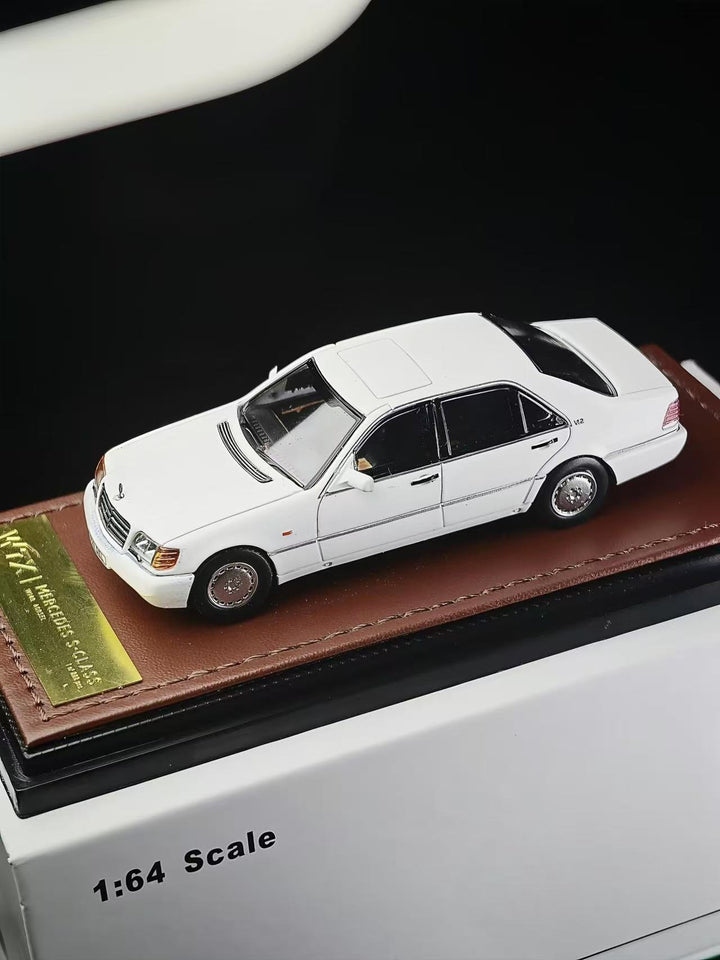[Preorder] WTX 1:64 Mercedes S Class W140 White