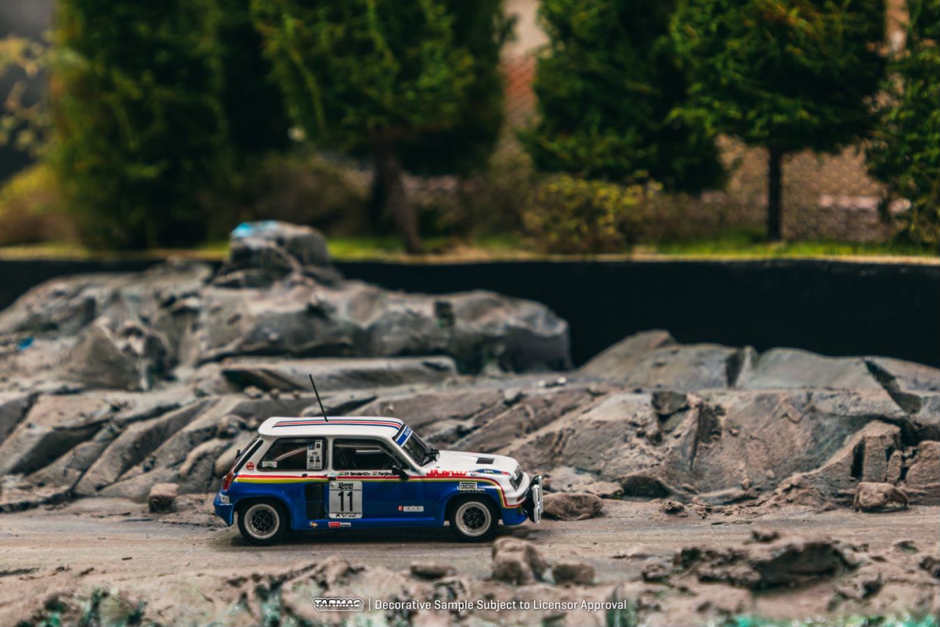 100％本物 5 Renault 1:64 Works Tarmac Turbo T64 1985 Brava Costa Rally ミニカー