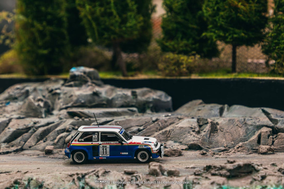 [Preorder] Tarmac Works 1:64 Renault 5 Turbo Rally Costa Brava 1985