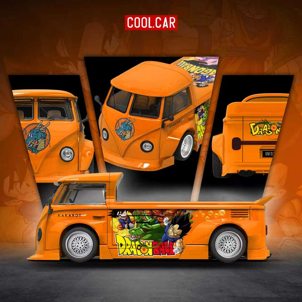 Preorder] Cool Car 1:64 Volkswagen T1 Dragon Ball Livery CC643925