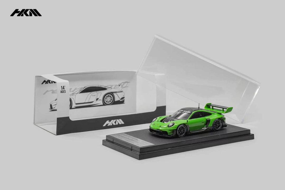 [Preorder] HKM 1:64 Porsche 911 (992) GT3 R Rennsport (6 Colours)