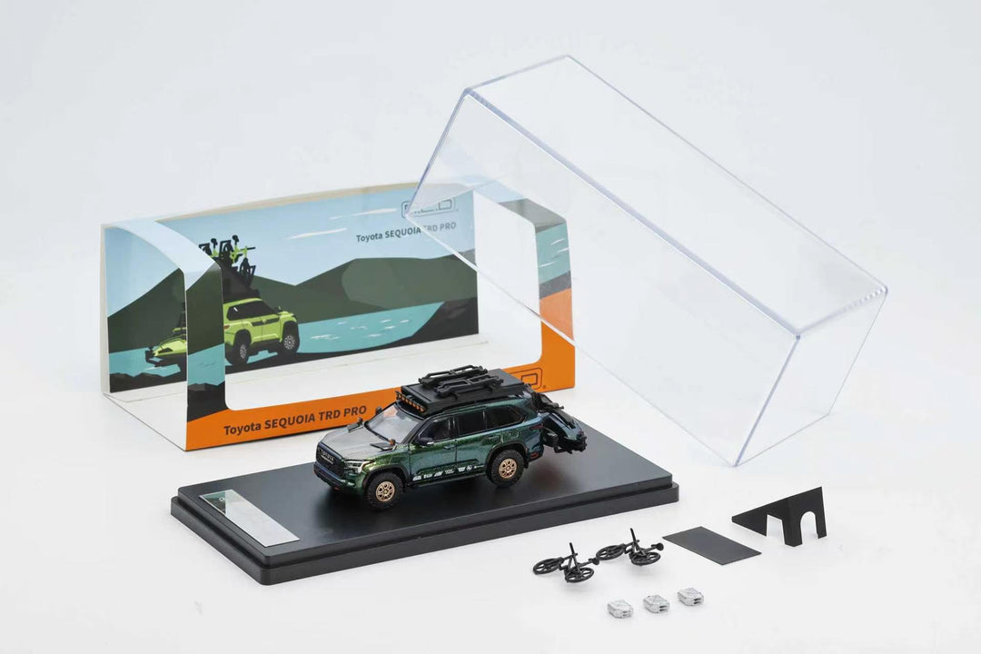[Preorder] GCD 1:64 Toyota SEQUOIA TRD PRO With accessories LHD (2 Colours) KS-068-440/ KS-068-441