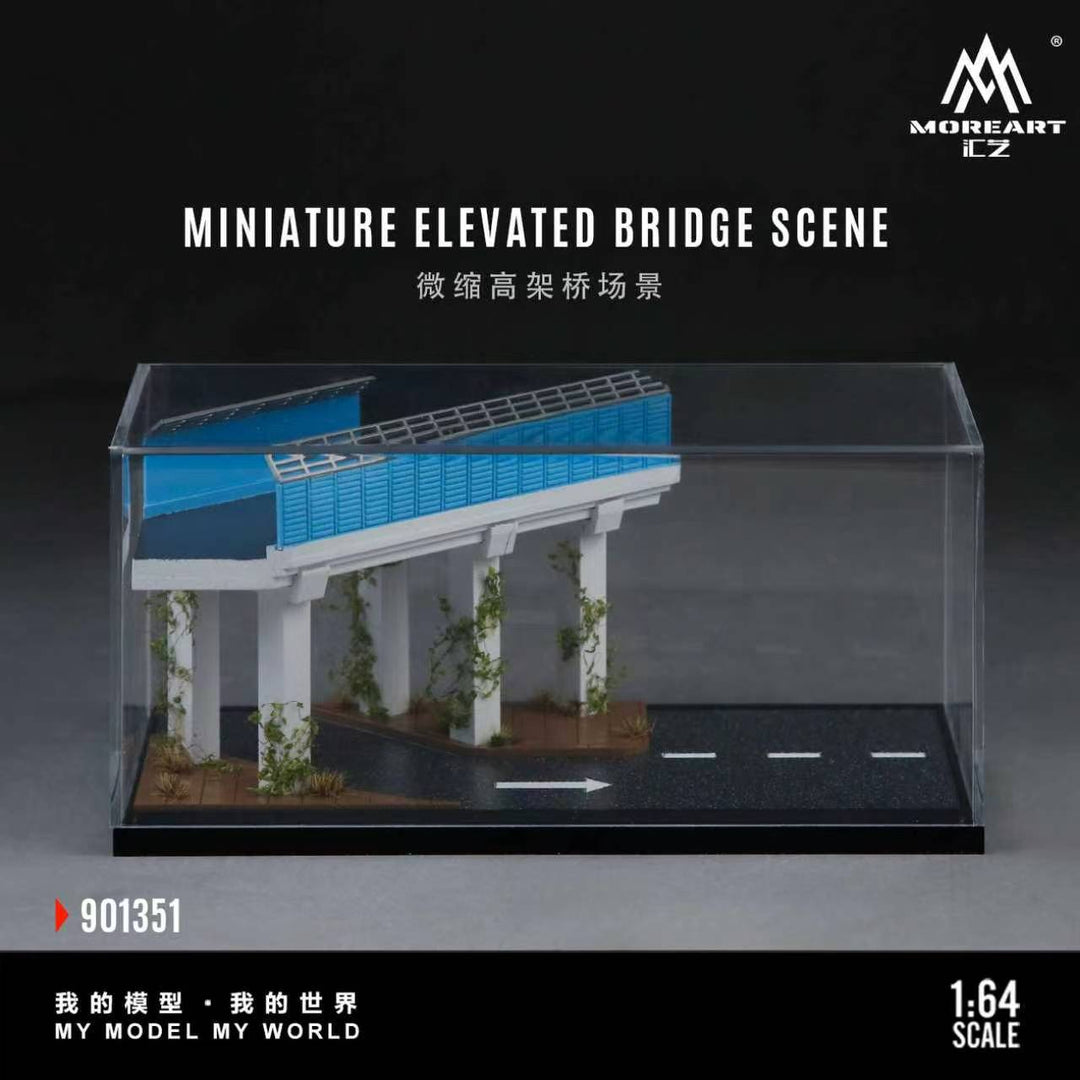[Preorder] MoreArt 1:64 MINIATURE ELEVATED BRIDGE SCENE MO901351
