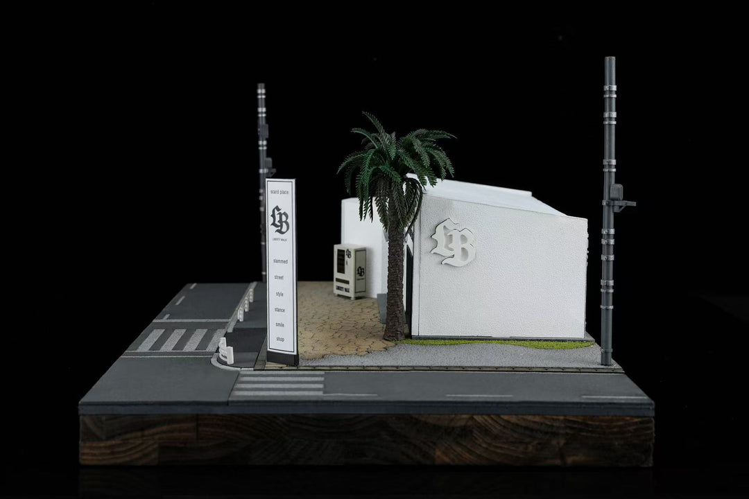 [Preorder] Motorhelix 1:64 Liberty Walk Nagoya HQStore Diorama No. 1 M90603
