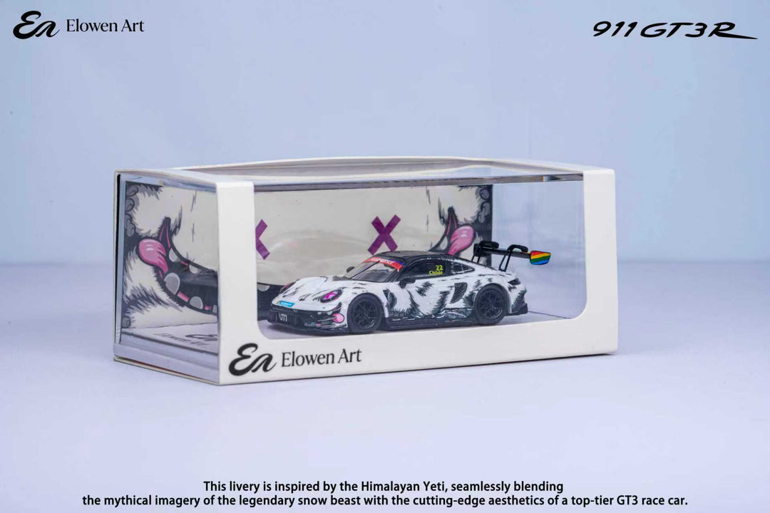 [Preorder] Elowen Art 1:64 Porsche 911 GT3 Yeti Livery