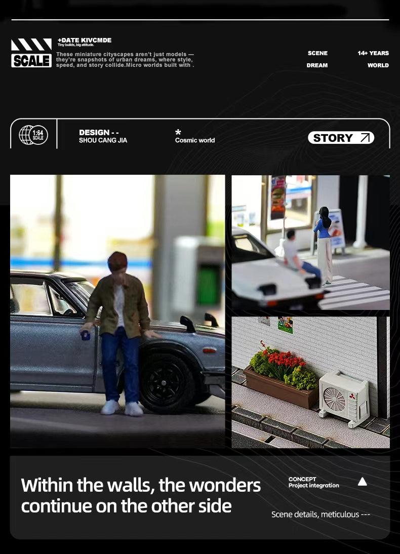 [Preorder] SHOU CANG JIA 1:64 Lawson Convenience Store (Large) SCENE SCJ-82045-A