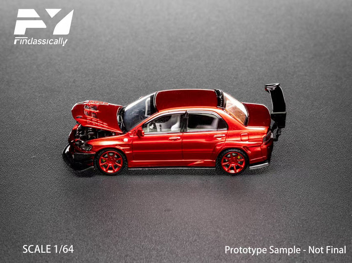 [Preorder] Findclassically 1:64 Mitsubishi 9th Generation Modified - Red (6 Versions)