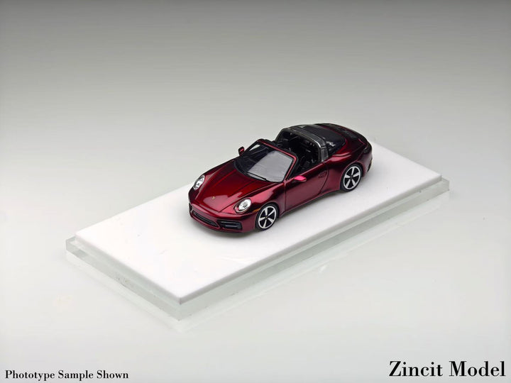 [Preorder] Zincit Model 1:64 Porsche 992Targa (4 Colours)