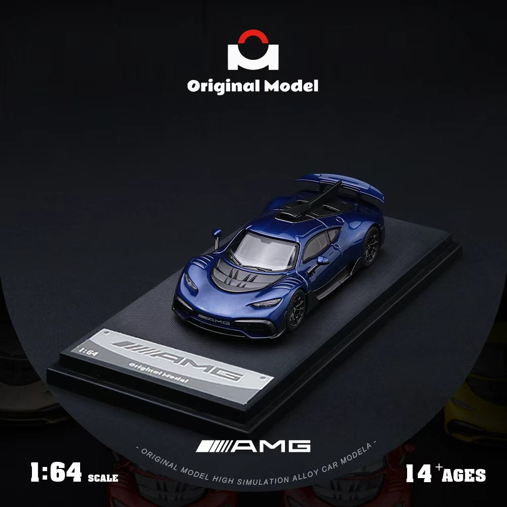 [Preorder] Original Model 1:64 AMG One Pearl Dark Blue OM646415