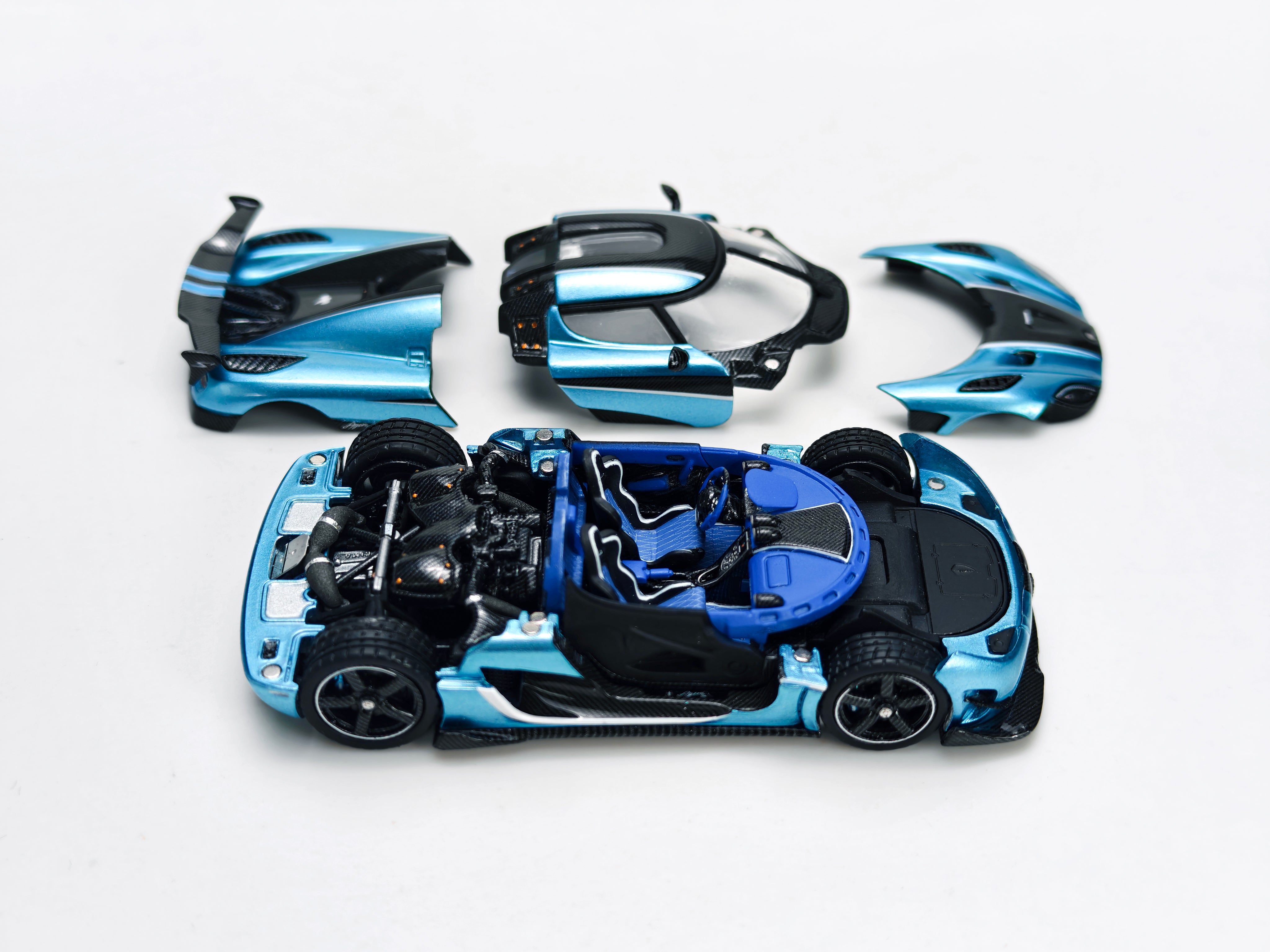 Preorder] FrontiArt 1:64 Koenigsegg Agera S Medusa - Imperial Blue