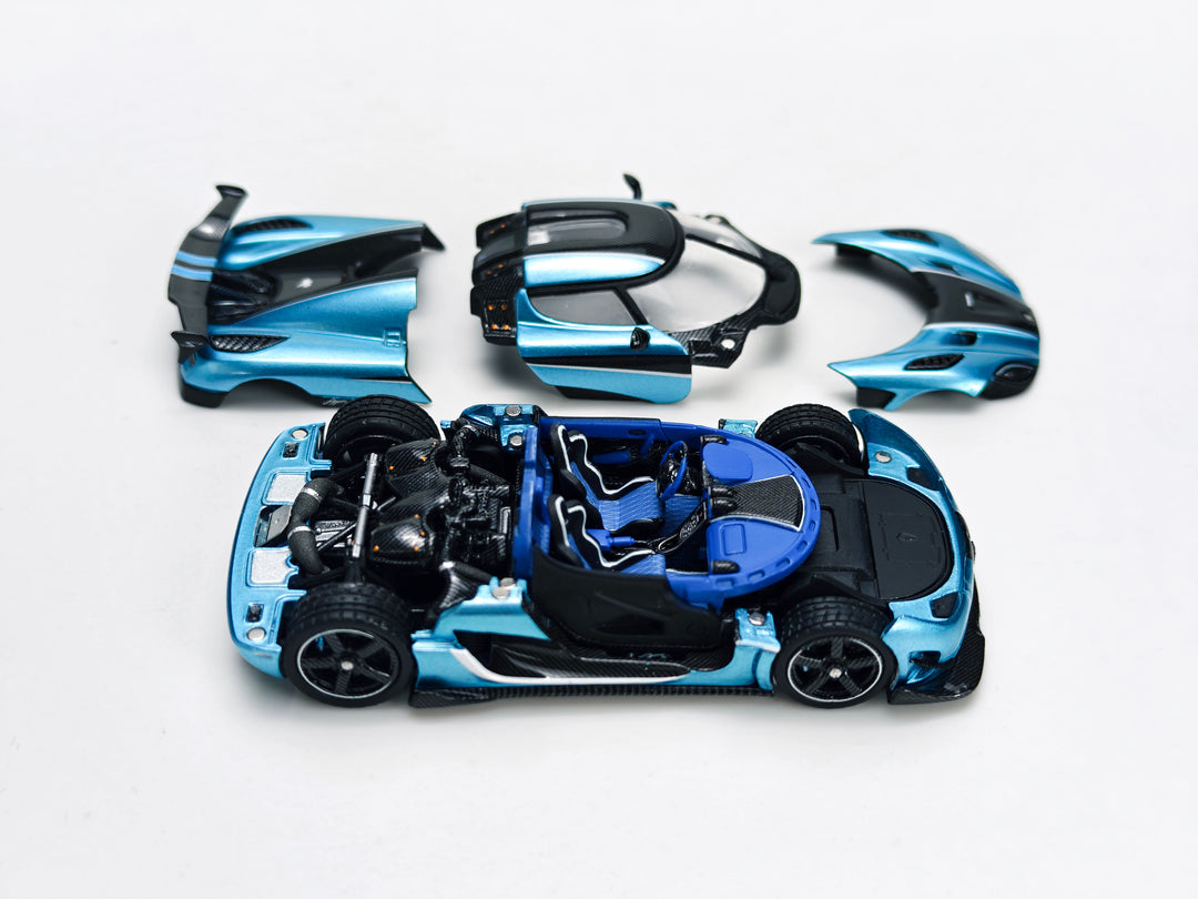 [Preorder] FrontiArt 1:64 Koenigsegg Agera S Medusa - Imperial Blue