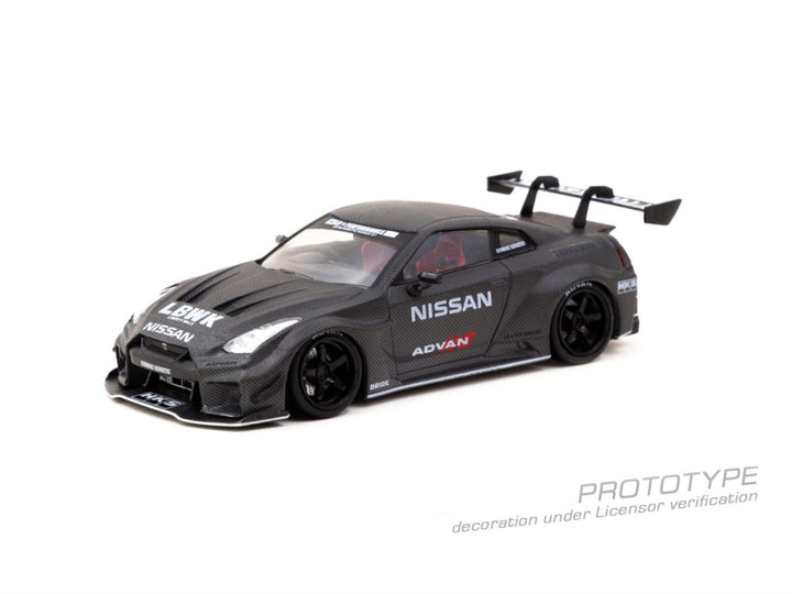 [Preorder] Tarmac Works 1:43 LB-Silhouette WORKS GT NISSAN 35GT-RR Full Carbon T43-022-CBN