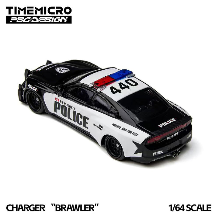 [Preorder] TimeMicro x PSC DESIGN 1:64 Charger "Brawler" Rivals TM648203