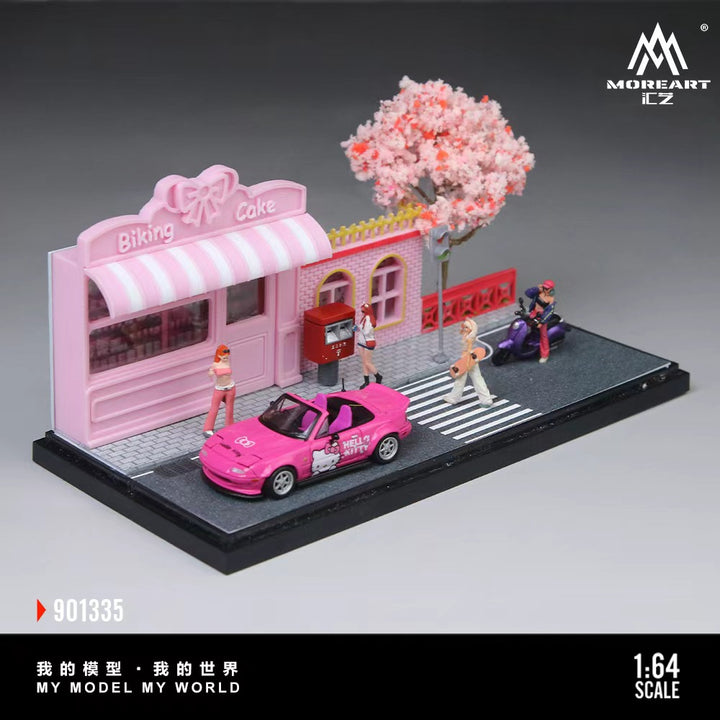 [Preorder] MoreArt 1:64 PINK DOLL STORE SCENE Diorama MO901335